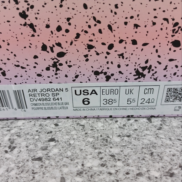 Nike Air Jordan 5 Retro DJ Khaled 'We The Best' Crimson Bliss Sneakers Shoes - Picture 9 of 11